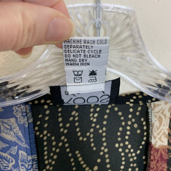 Koos Of Course Womens S Cardigan Open Front Kimomo Boho Art Asian Robe Cover Up - Picture 5 of 13